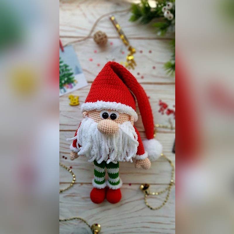 Santa Wool Doll