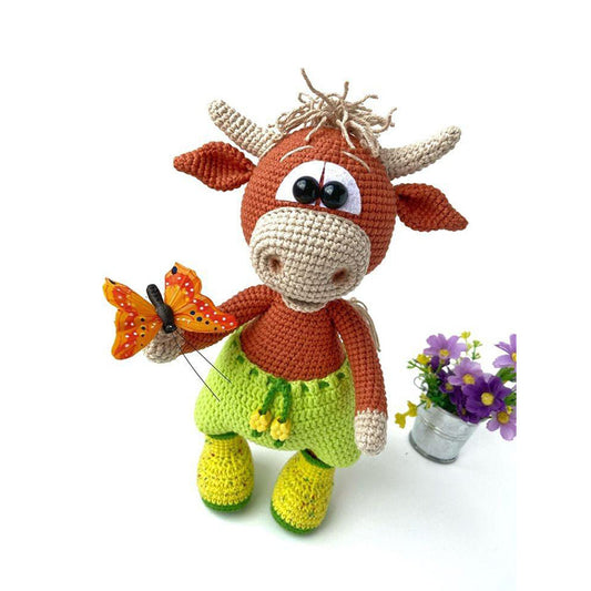 Gubi Wool Doll Cow